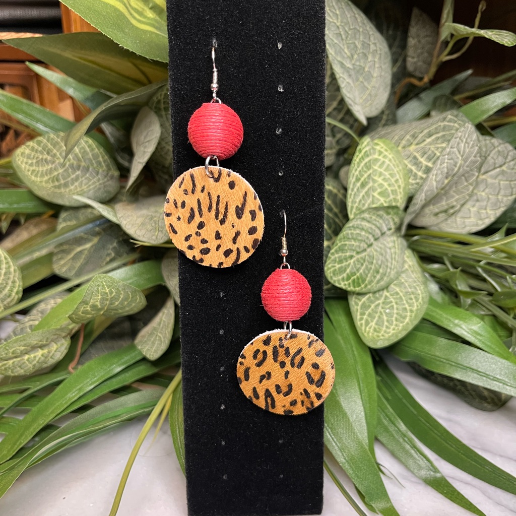 Leather Earrings
